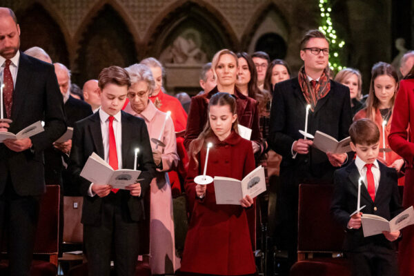 See Prince George, Princess Charlotte and Prince Louis' sweet sibling moments at holiday concert
