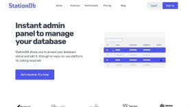StationDb: Database management tool - Dynamic Business